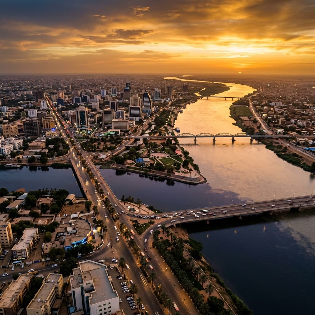 مدينة الخرطوم — عاصمة السودان